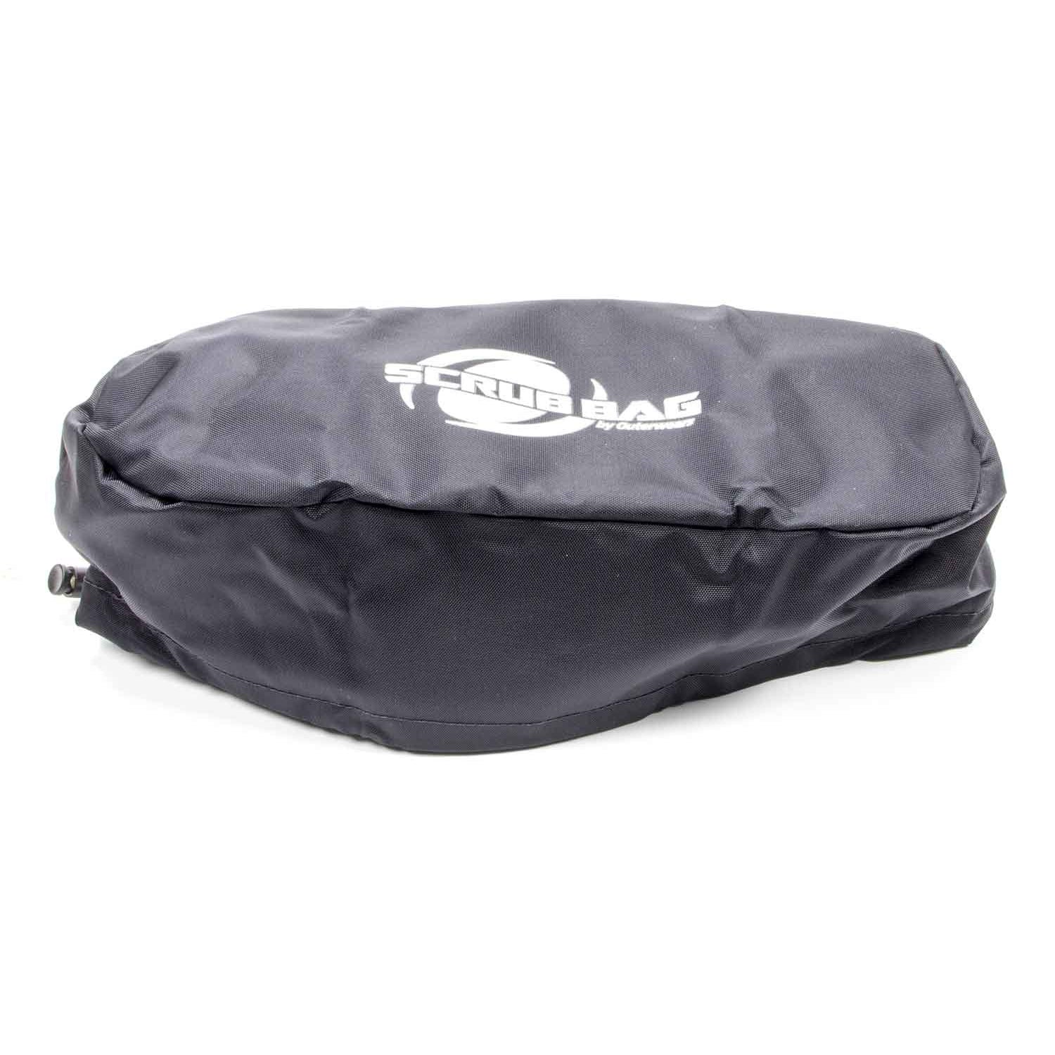 Outerwears 3" Outerwears Scrub Bag - Oval Scrub Bag - Black
