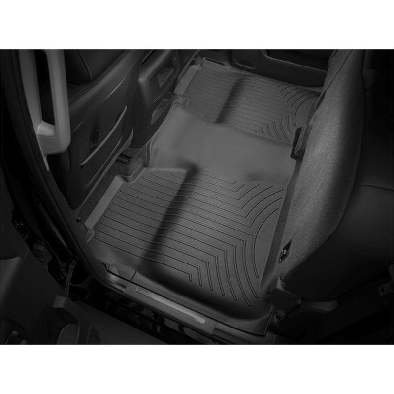 WeatherTech FloorLiners - Front/2nd Row - Black - GM Fullsize Truck 2014-15
