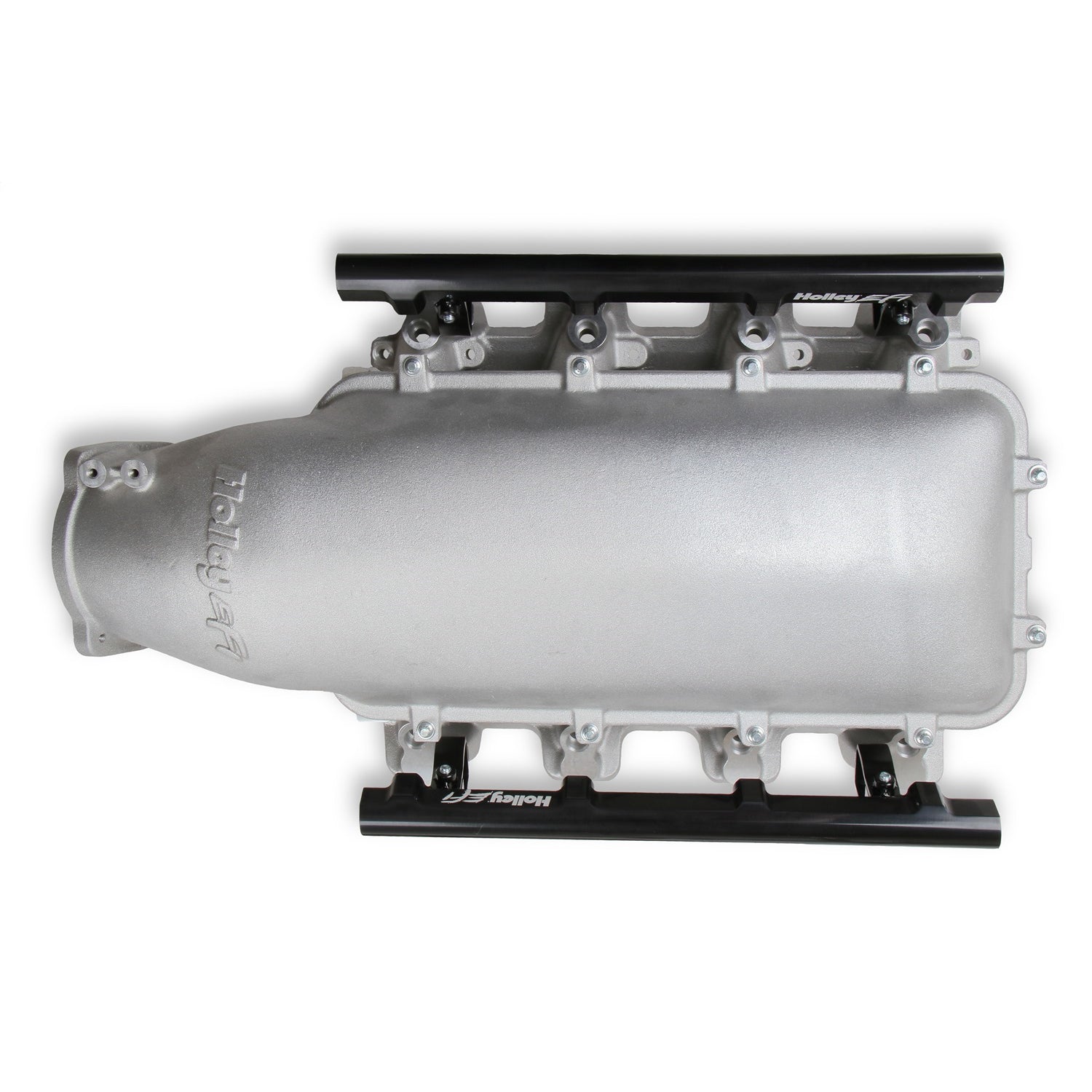 Holley EFI Modular Lo-Ram Intake Manifold - Multi-Port - Aluminum - Small Block Chevy