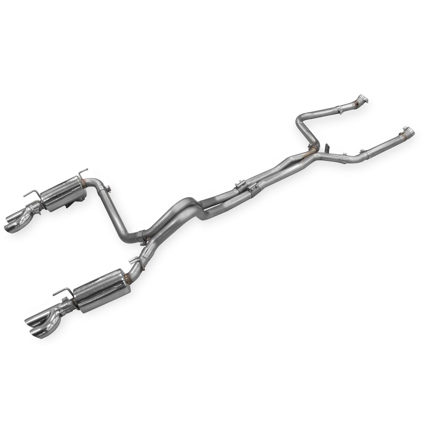 Hooker BlackHeart True Dual Exhaust kit - 1998-2002 Camaro/Firebird 5.7L LS
