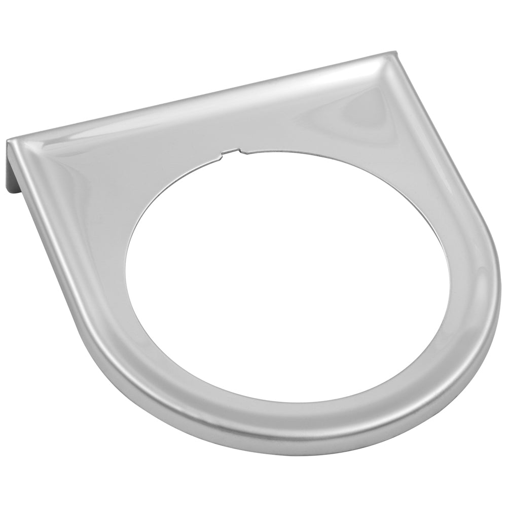Equus Single Gauge Mounting Bracket - 2" Gauge - Steel - Chrome