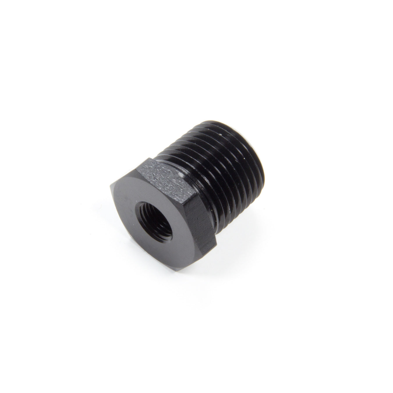 Aeroquip Black Male 1/2" NPT to 1/8" NPT Female Reducer Adapter