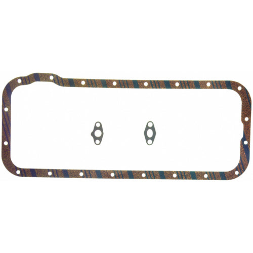 Fel-Pro Multi-Piece Oil Pan Gasket - Cork - Ford FE-Series