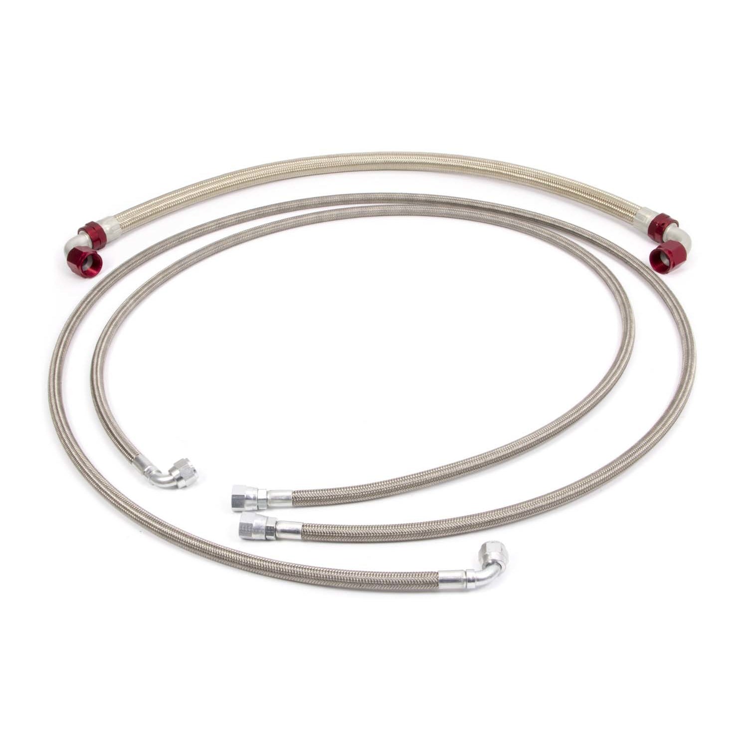Sweet Power Steering Hose Kit - Integrated Rack & Pinion w/ PTO Pump (Transmission Mount)