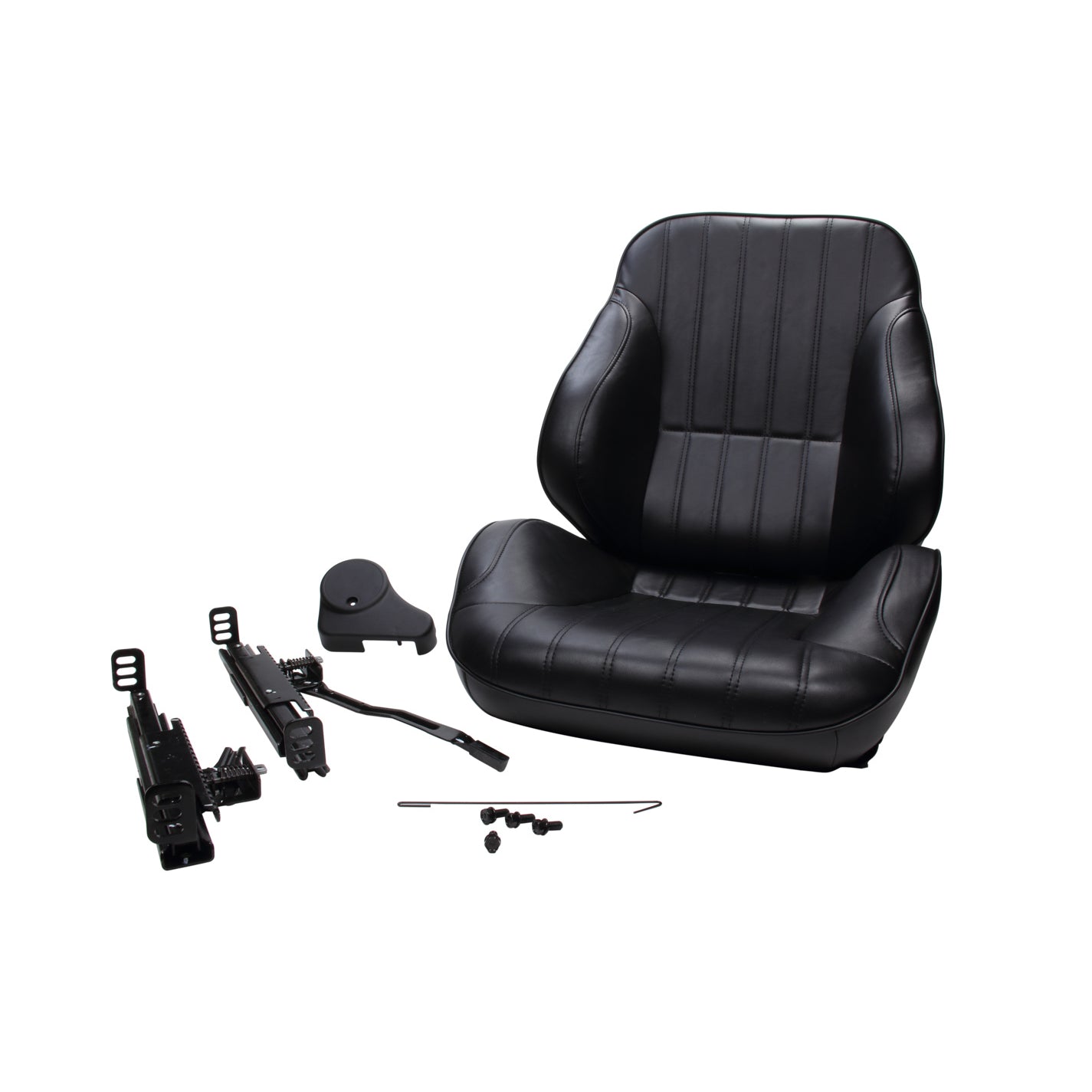 Scat Rally Low Back Seat - RH - Black Vinyl