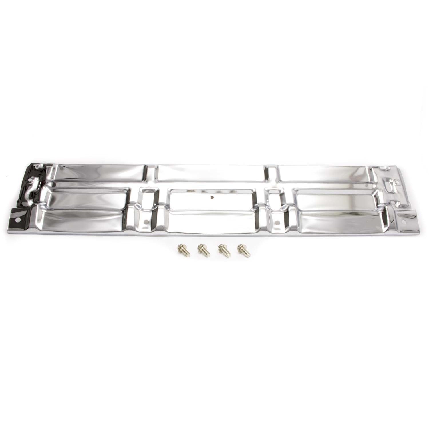 Racing Power Steel Radiator Support Chrome - GM Fullsize Truck/SUV 1973-80