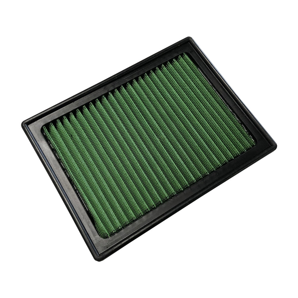 Green Filter Panel Air Filter Element - Green - Various Infiniti/Nissan/Renault/Chevy Applications