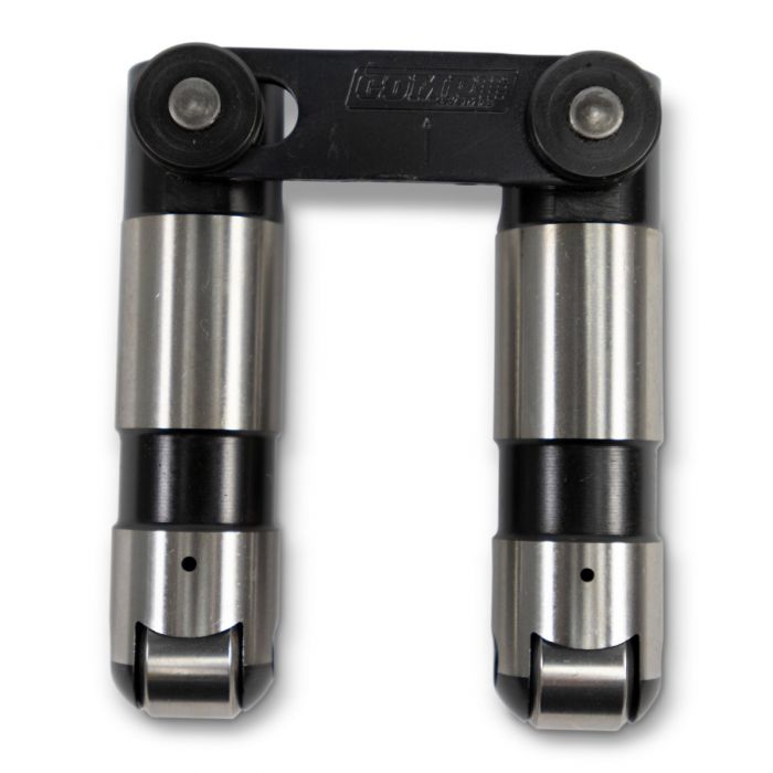 Comp Cams Evolution Retro-Fit Hydraulic Roller Lifter - 0.842 in OD - Link Bar - Small Block Chevy (Set of 16)