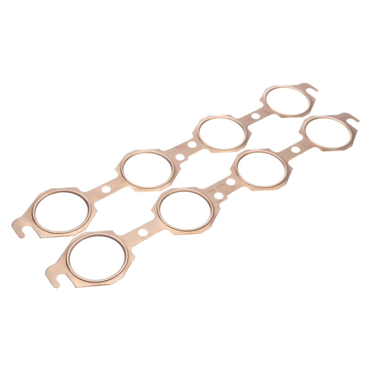 SCE Pro Copper Header Gasket - 2.130 in Round Port - GM LS-Series (Pair)