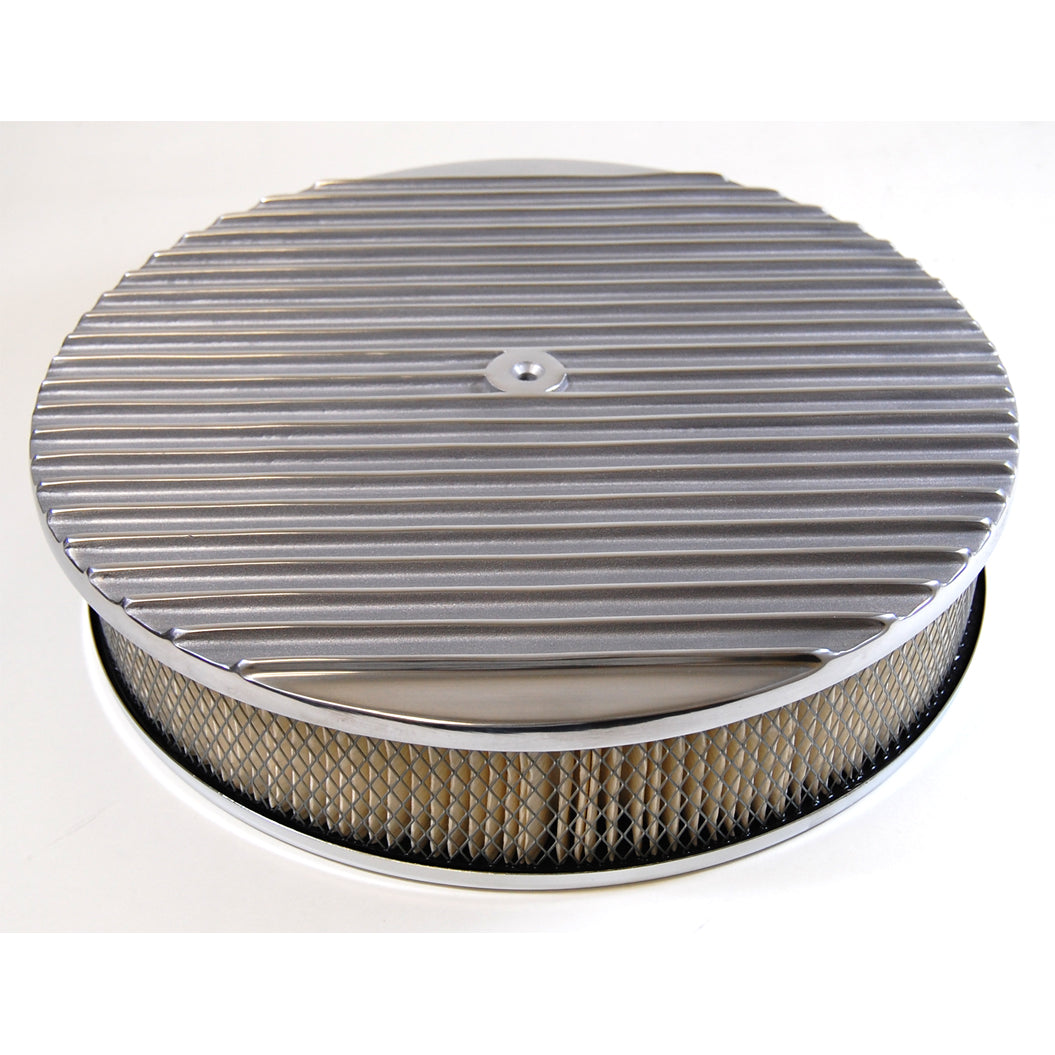 Racing Power 14 X 3 Full Finned Air Cleaner Kit Paper