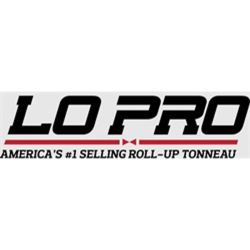Truxedo Lo Pro Quart Roll-Up Tonneau Cover - Hook and Loop Attachment - Vinyl Top - Black - 5 ft 6 in Bed - Ford Fullsize Truck 2009-14