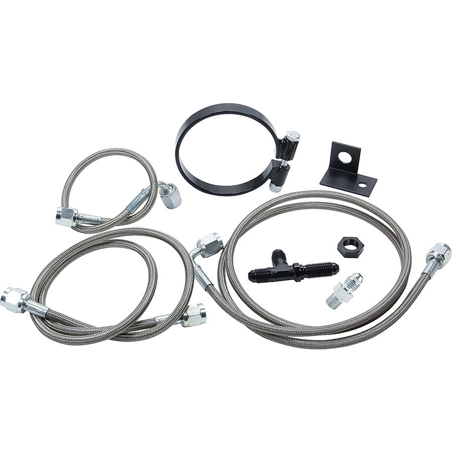 Allstar Performance Rear End Brake Line Kit For Dirt Late Models w/ Aftermarket Calipers