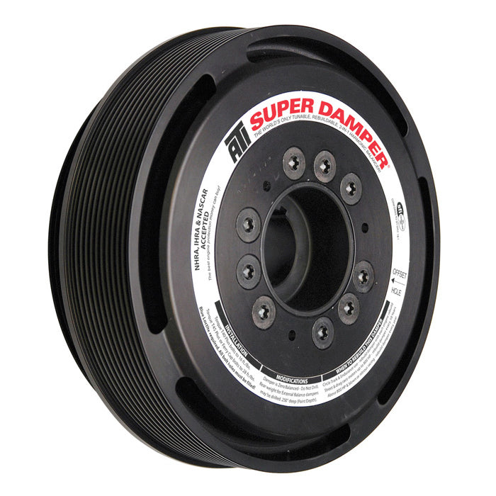 ATI Super Damper Harmonic Balancer - 7.074" OD - SFI 18.1 - Steel - Internal Balance - Small Block Chevy