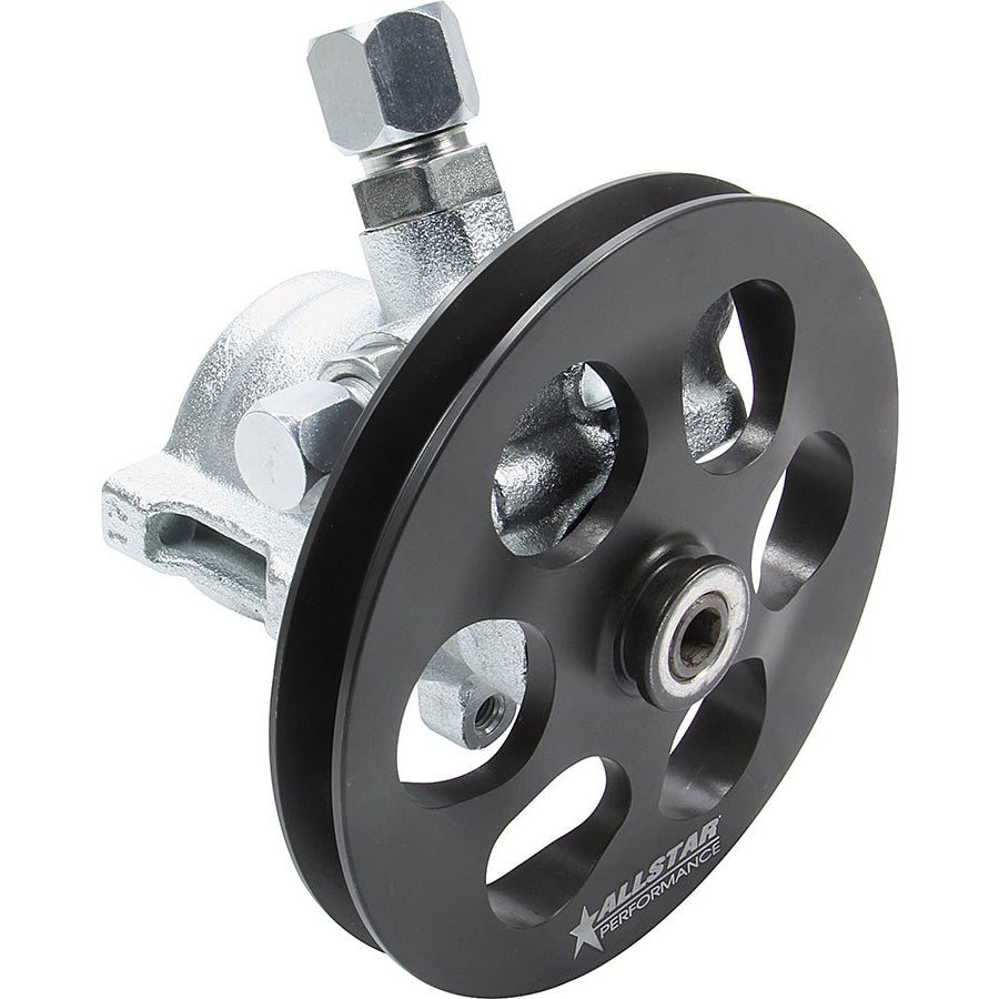 Allstar Performance Power Steering Pump With 1/2" Wide Pulley