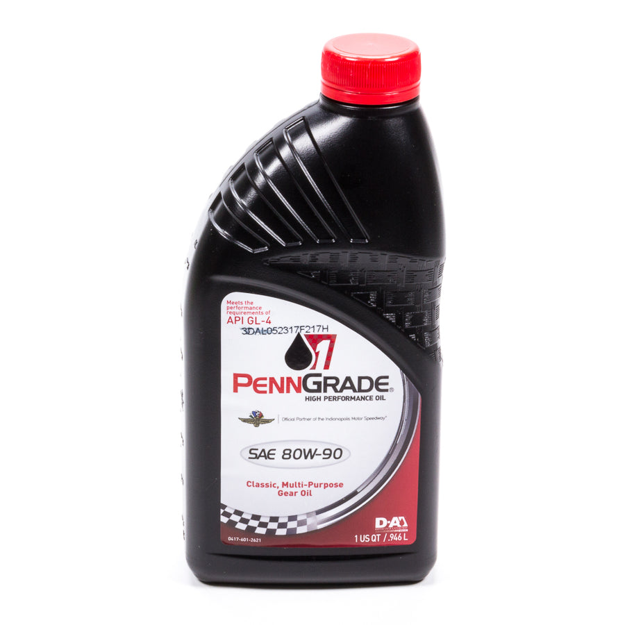 PennGrade Racing Oil Classic Gear Oil 80W90 Conventional 1 qt - Each
