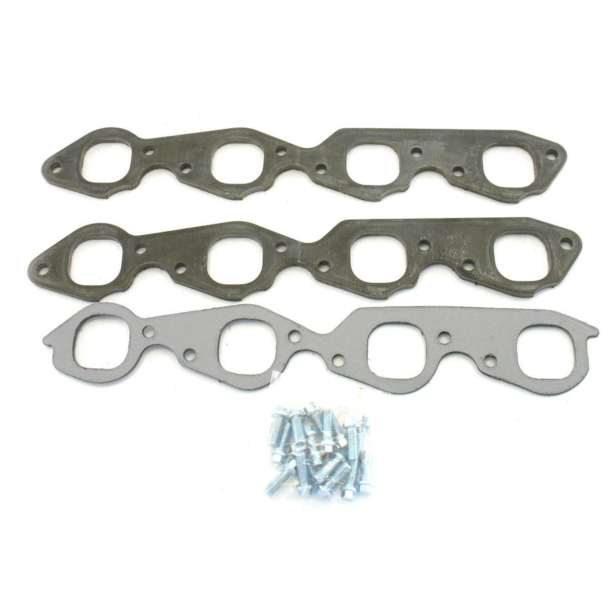Patriot Exhaust Header Flange - 0.375 in Thick - 2 in Round Port - Big Block Chevy - Pair