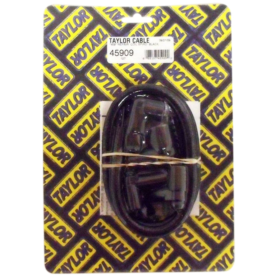 Taylor 409 Pro Race Coil Wire Repair Kit - Spiral-Wound Core(Black)