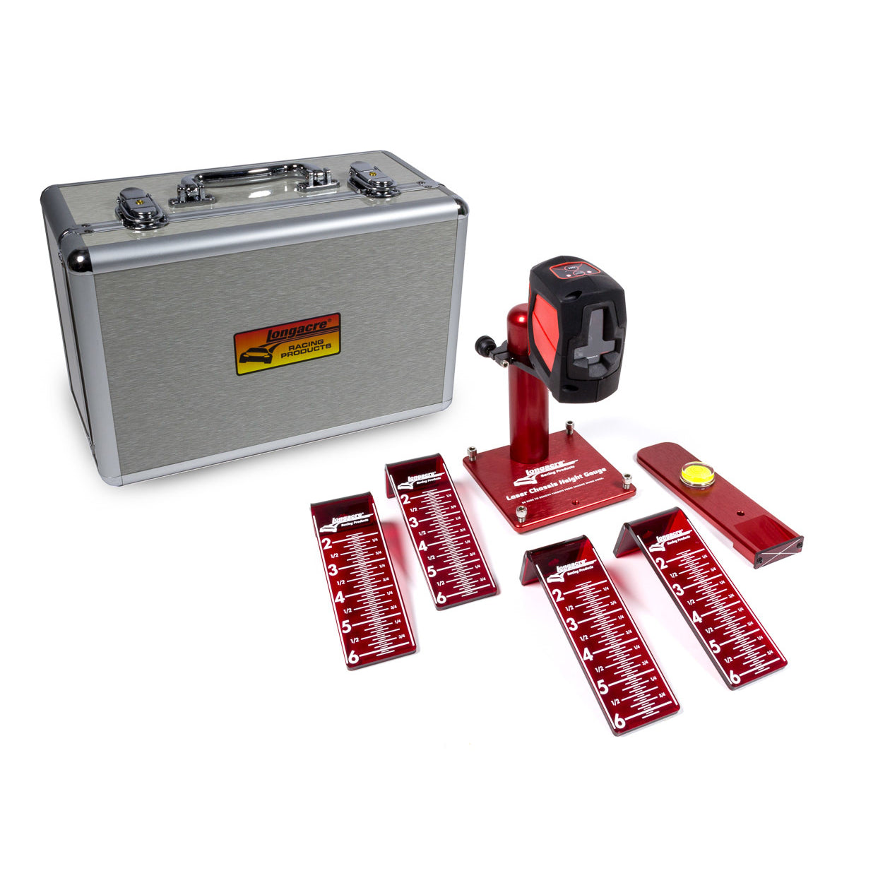 Longacre Racing Products Laser Chassis Height Gauge 2-6" Height Range