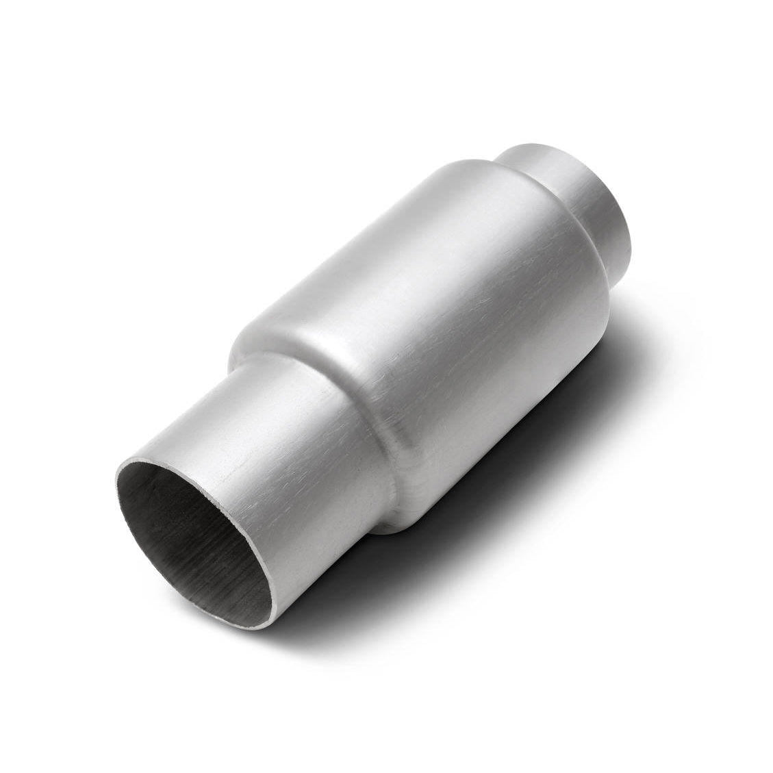 DynoMax Performance Exhaust Race Series Mini Bullet Muffler 3" Center Inlet/Outlet 4 x 9" Round Body 6-1/2" Long - Stainless