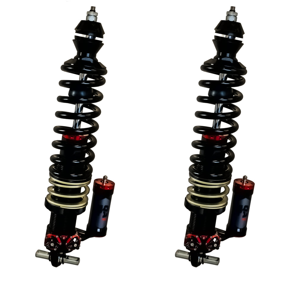 QA1 Mod Series Twintube 4-Way Adjustable Front Coil-Over Shock Kit - 700 lb/in Spring Rate - Chevy Corvette 1997-2013 (Pair)