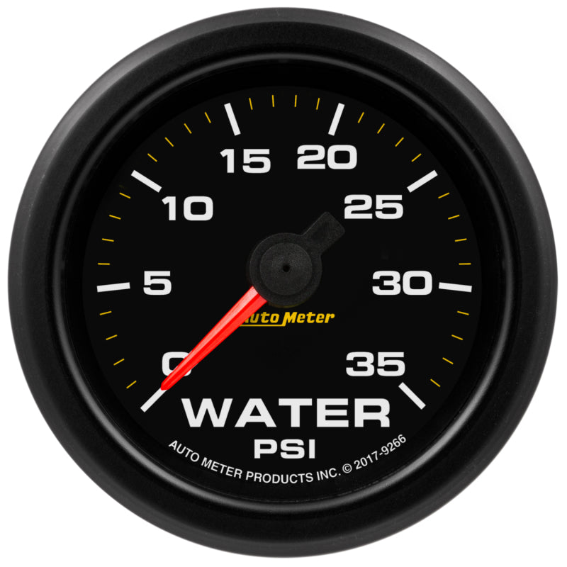 Auto Meter 2-1/16 Gauge Water Press 0-35 psi