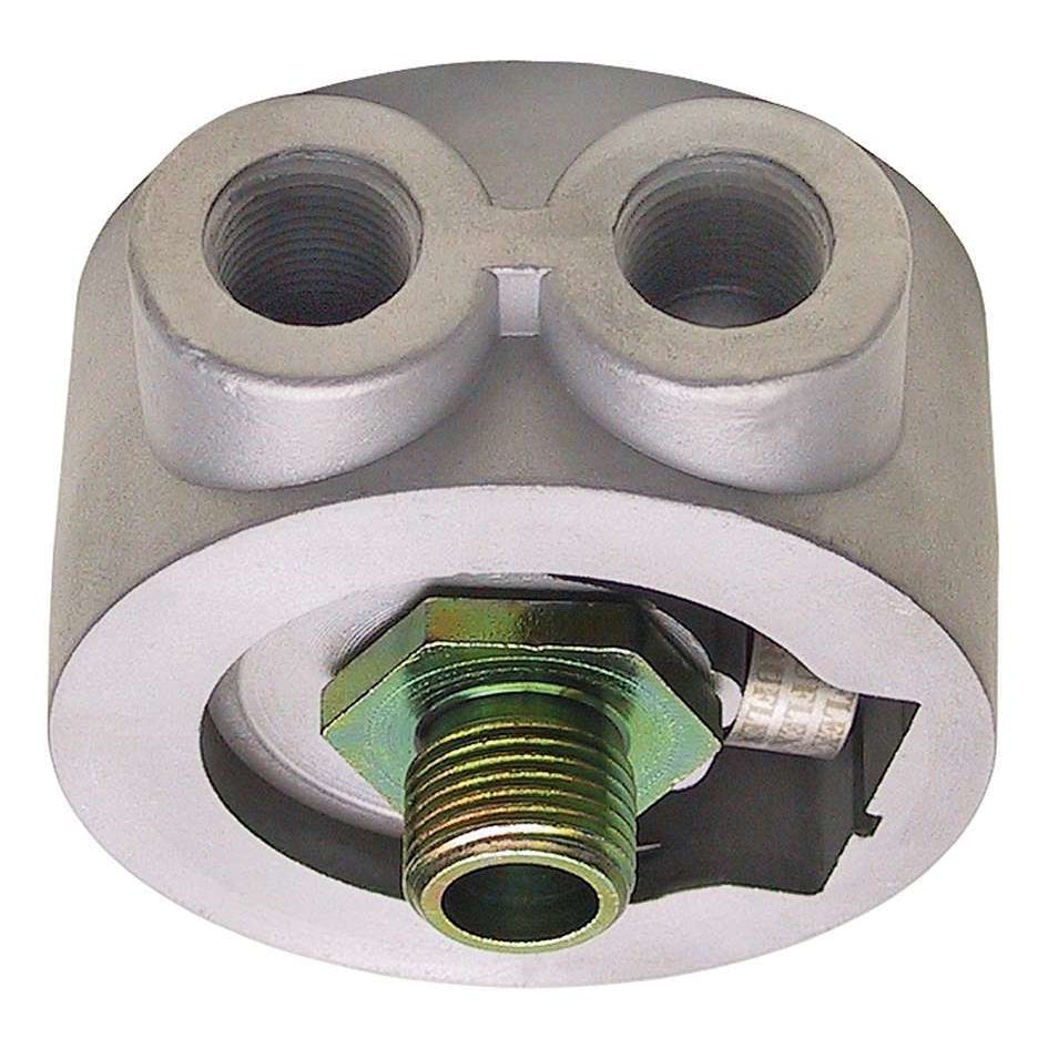 Trans-Dapt Oil Cooler Sandwich Adapter - 0.75-16 Threads