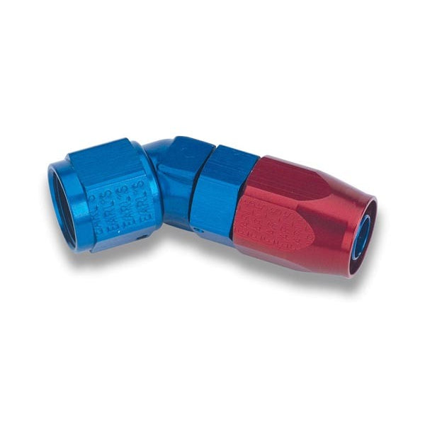 Earl's Low Profile 45 Swivel-Seal Hose End -08 AN