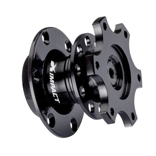 Impact Quick Release Steering Wheel Mount - 6-Bolt - Weld-On