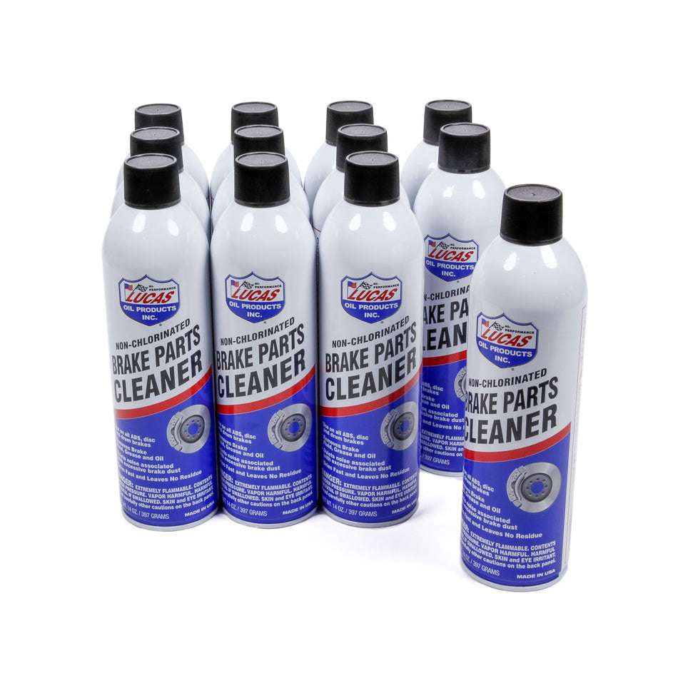Lucas Oil Products Brake Parts Cleaner Case 12 x 14oz.