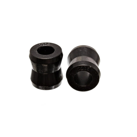 Energy Suspension Hourglass Shock End Bushing - 3/4" ID - 1-5/8" - Polyurethane - Black - Universal - (Pair)