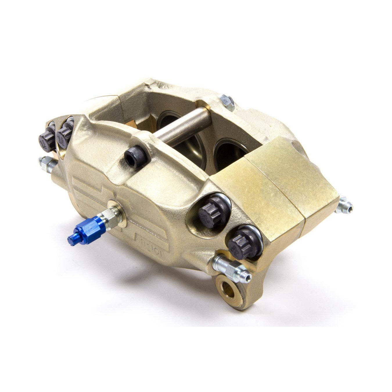 Mark Williams MW Quick Change Brake Caliper 4 Piston Aluminum Black - 0.313 to 0.375" Thick Rotor