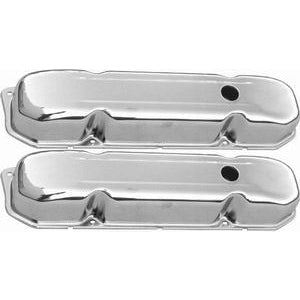 Racing Power Chrome Steel Chrysler 383-440 Short Valve Cover