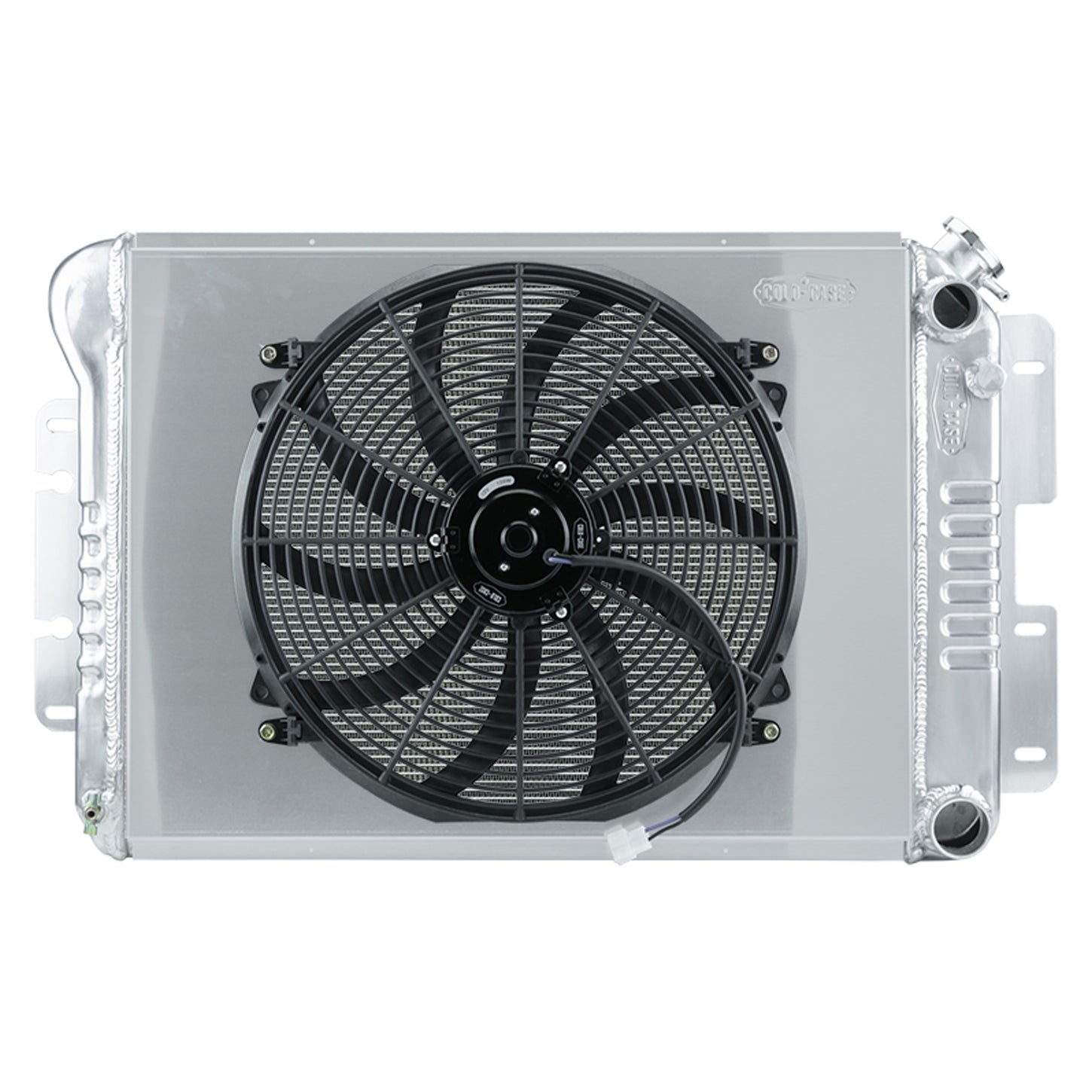 Cold-Case Aluminum Radiator and Fan - 30" W x 19" H x 3" D