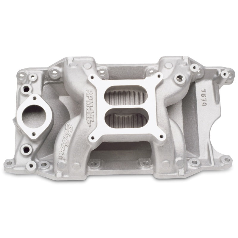Edelbrock RPM Air Gap 340/360 Intake Manifold - Cast Finish