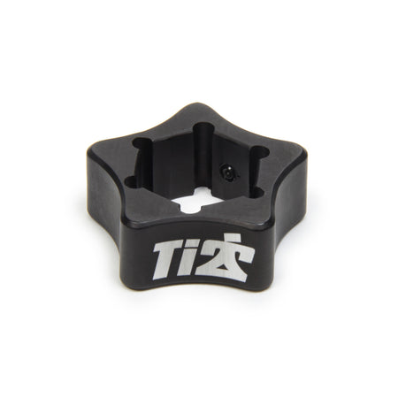 Ti22 Single End Round AN Wrench - 6 AN - Black