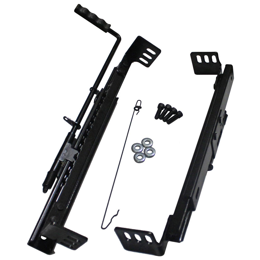 Scat Slider Seat Bracket - Driver/Passenger - Black