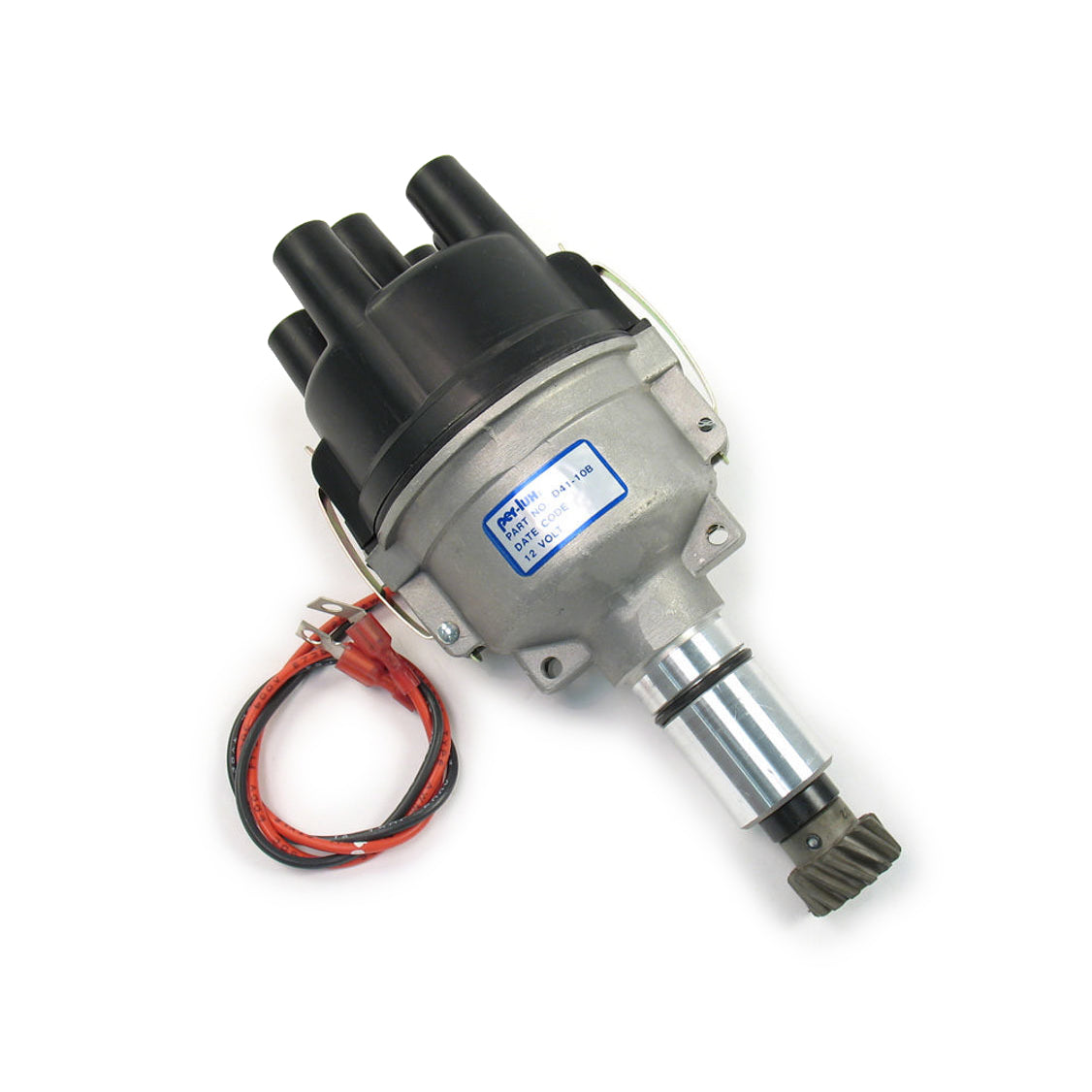 PerTronix Industrial Distributor - Magnetic Pickup - Mechanical Advance - Socket Style - Black - Wisconsin 4-Cylinder D41-10B