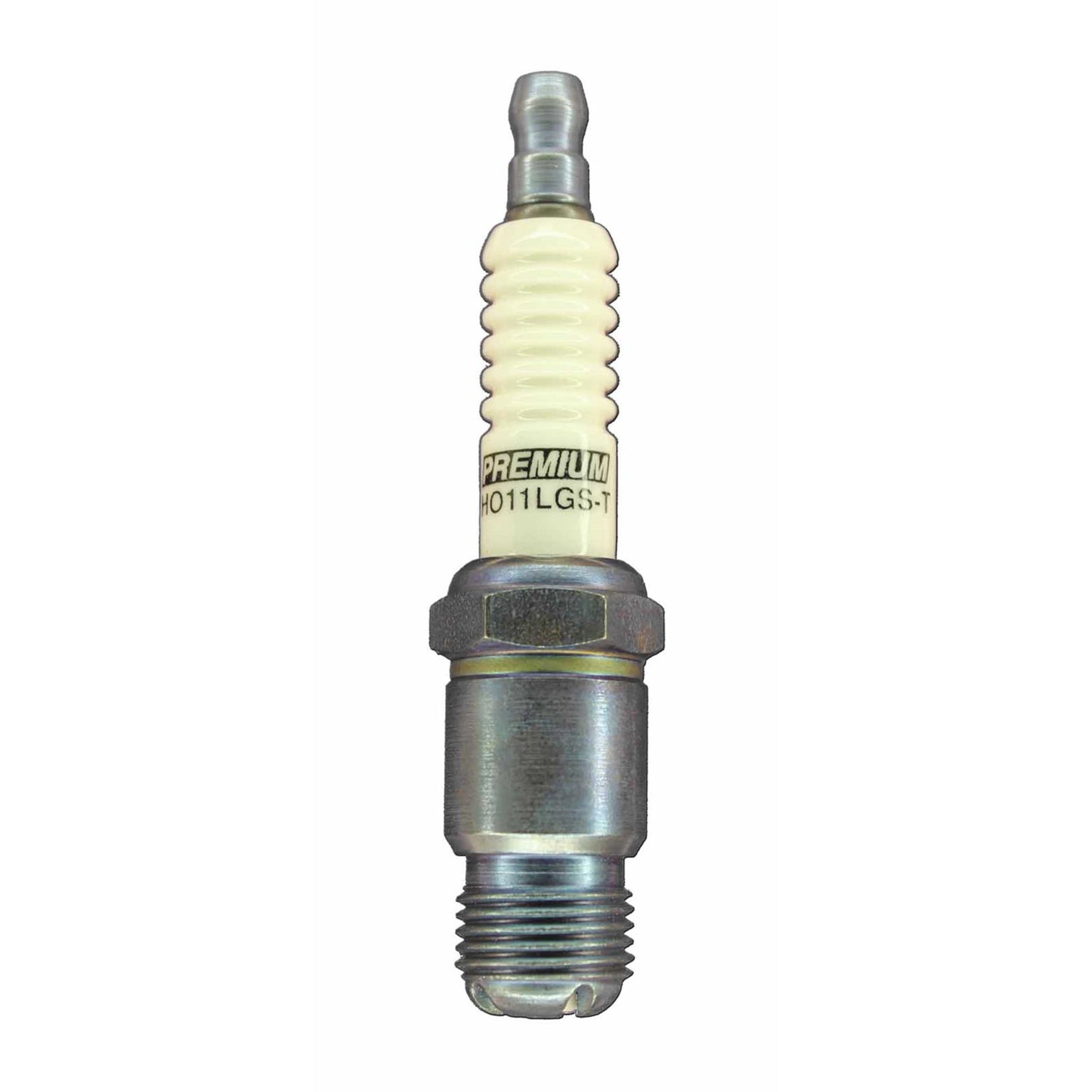 Brisk Premium Racing Spark Plug - 14 mm Thread - 12.7 mm R - Heat Range 11 - Tapered Seat - Non-Resistor
