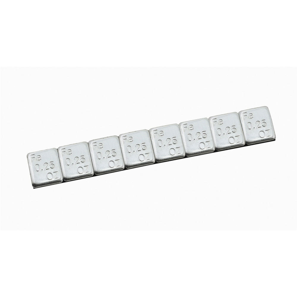 Mr. Gasket Self Adhesive Wheel Weight 2 oz 4" Length Lead Free - Set of 40