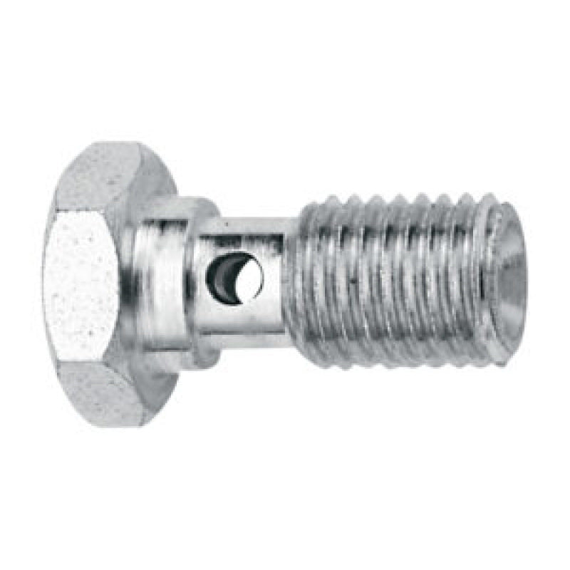 Fragola Performance Systems Single Banjo Banjo Bolt 1/2-20" Thread Steel Zinc Anodize - Each