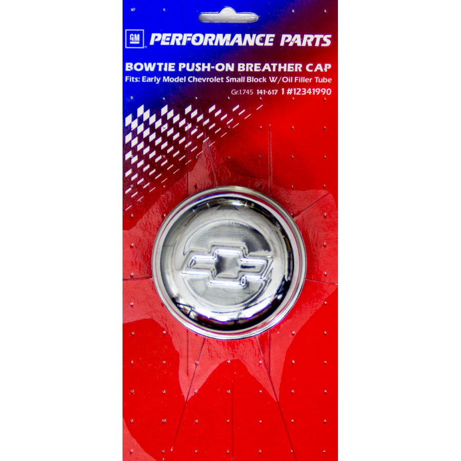 Proform Oil Breather Cap - Bow Tie Emblem - Push-On