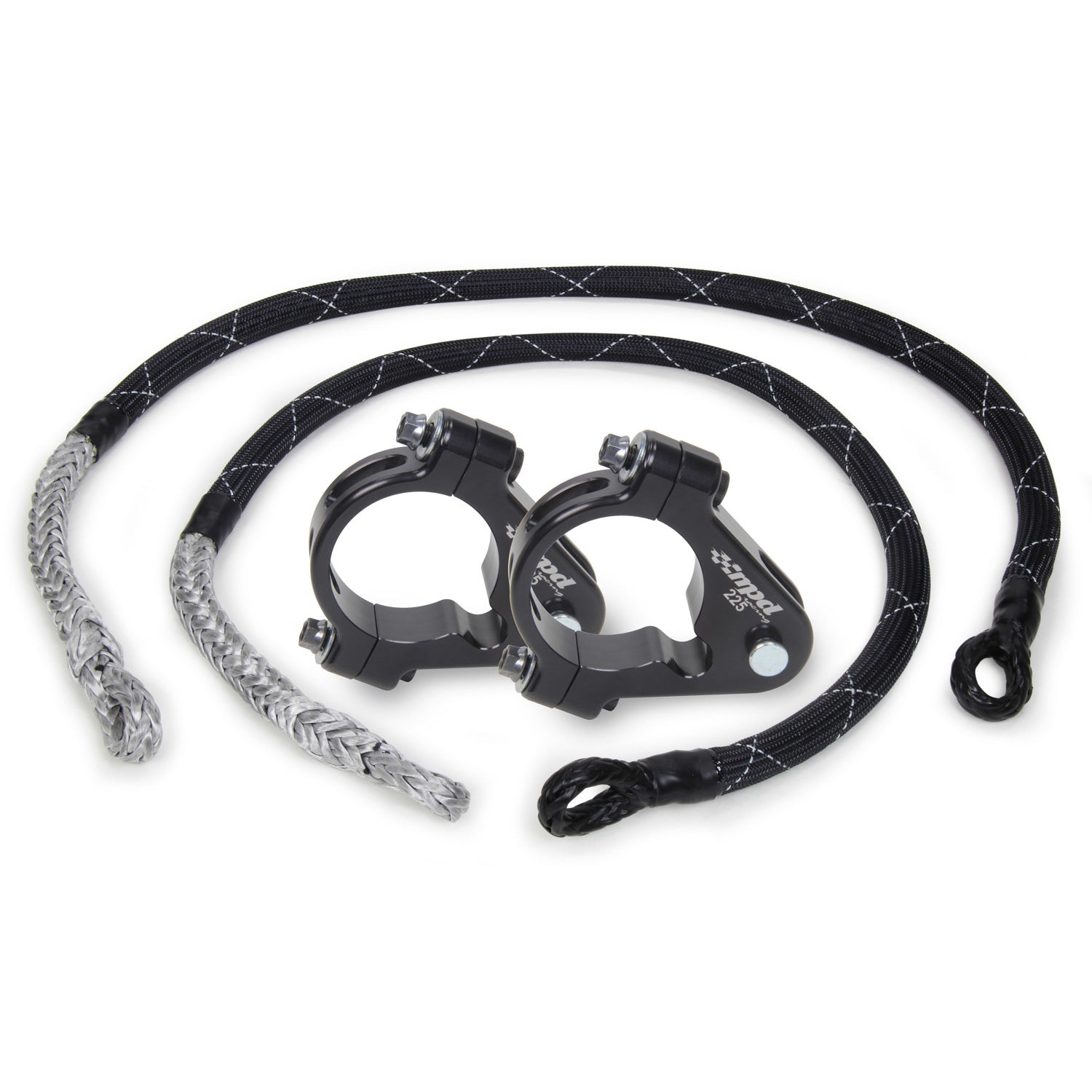 MPD Axle Tether - Aluminum - Black - 2-1/4" Axle Tube