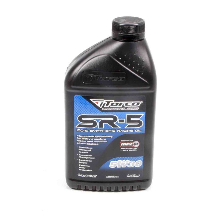 Torco SR-5 Synthetic Racing Oil - SAE 5W30 - 1 Liter