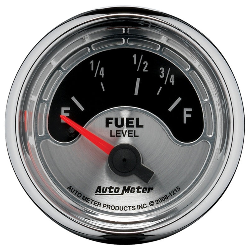 Auto Meter American Muscle 73-10 ohm Fuel Level Gauge - Electric