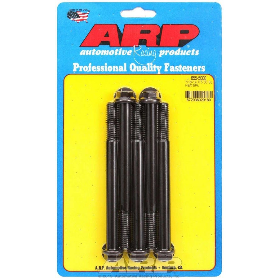 ARP Bolt Kit - 6 Point (5) 7/16-14 x 5.000