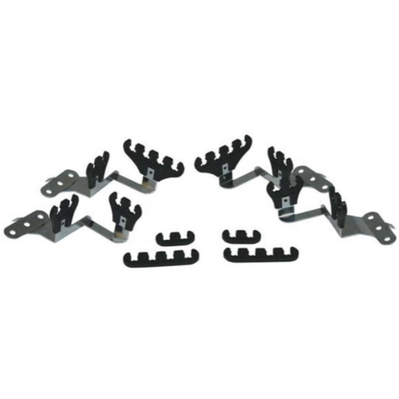 Moroso Wire Loom Kit - SB Chevy Centerbolt Loom Kit - Black - 7-8 mm