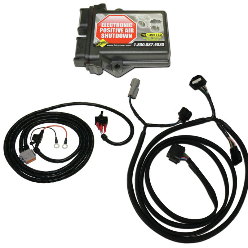 BD Diesel E-PAS Shutoff Valve - Positive Air Shutoff - Wiring Harness - GM Duramax 3.0L 2019-22