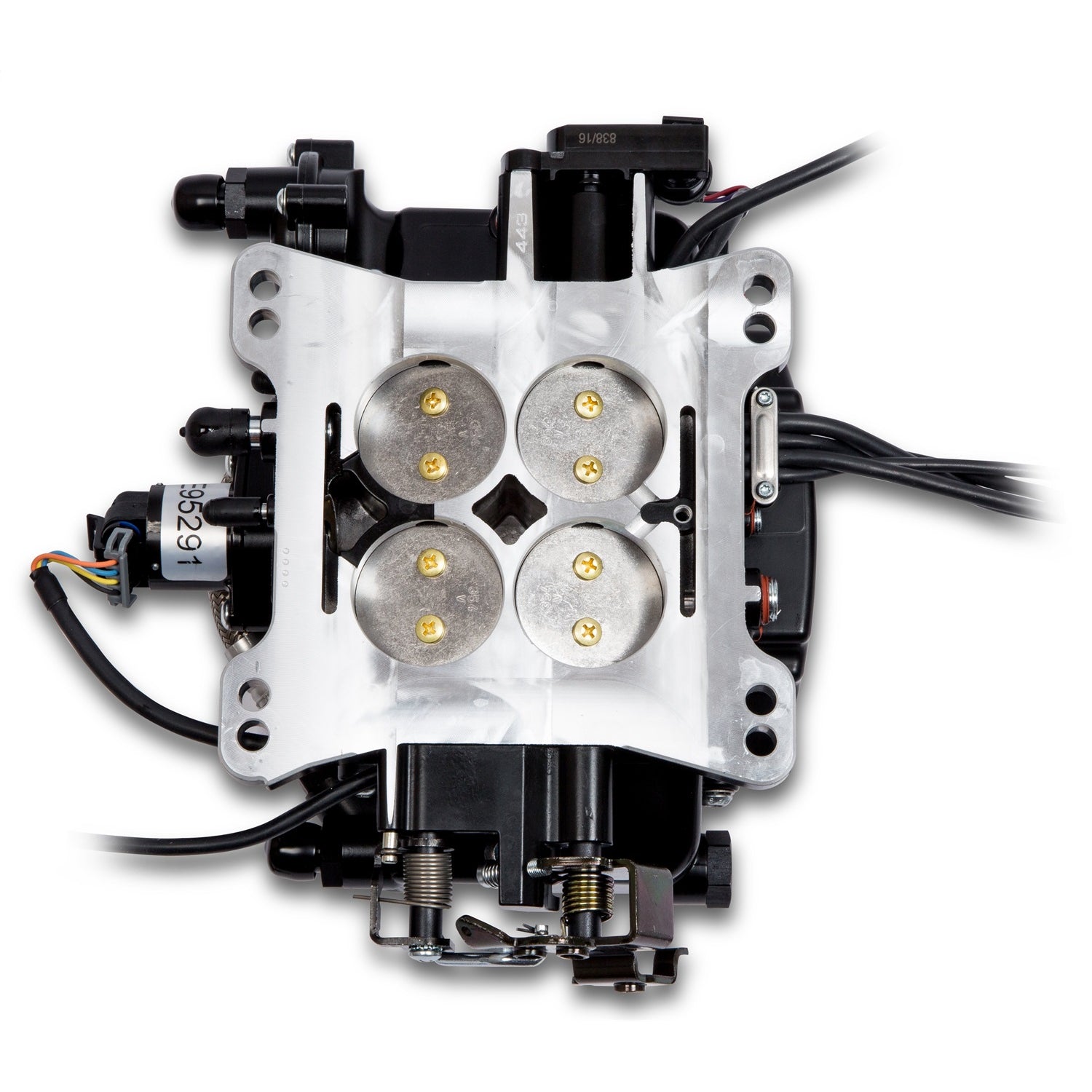 Holley Sniper EFI Super Sniper EFI Throttle Body Fuel Injection - Square Bore - Black Ceramic 550-519