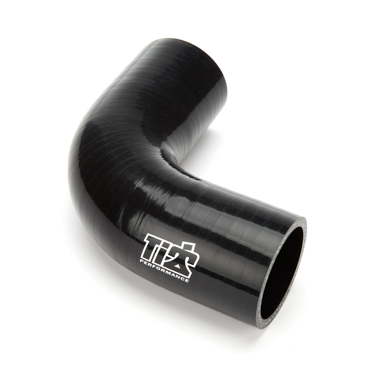 Ti22 Lower Radiator Hose - 90 Degree Bend - 1-3/4 in ID - Black - Sprint Car