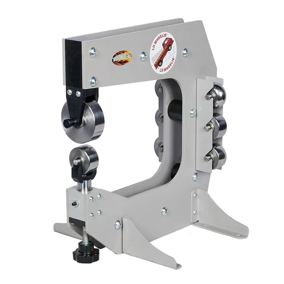 Woodward Fab Lil Wheelie English Wheel - Bench Mount - 10 in Throat - 3 in OD x 1 in Thick Wheel